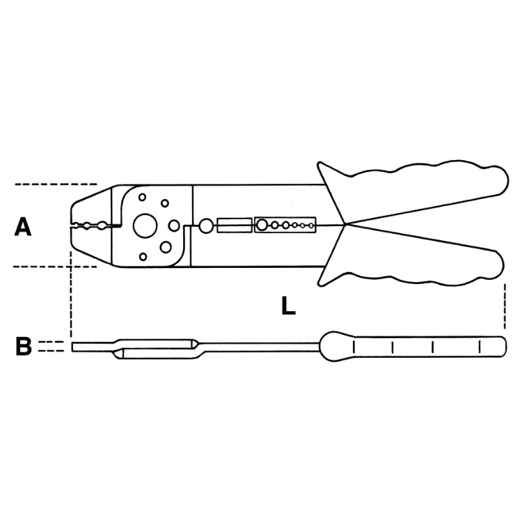 Beta Pinza per capicorda preisolati modello standard