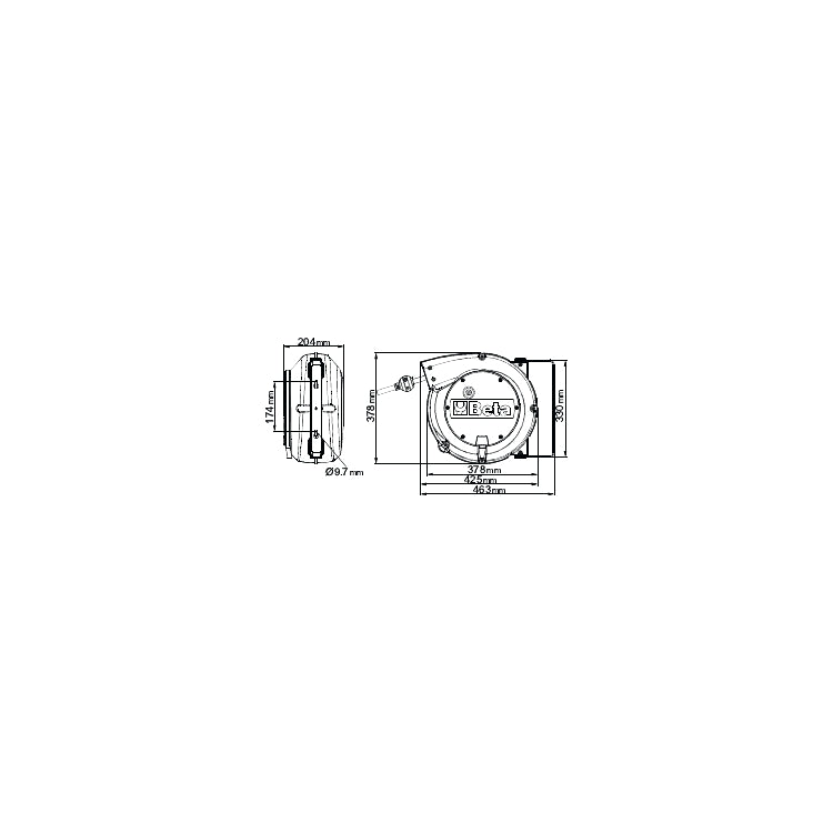 Beta Avvolgitore automatico con cavo 4Gx2,5 mm²