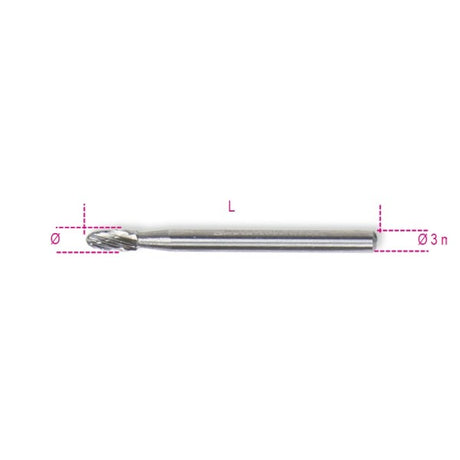 Beta Mini frese rotative in metallo duro