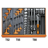 Beta Assortimento di 146 utensili per impiego universale in termoformato rigido in ABS