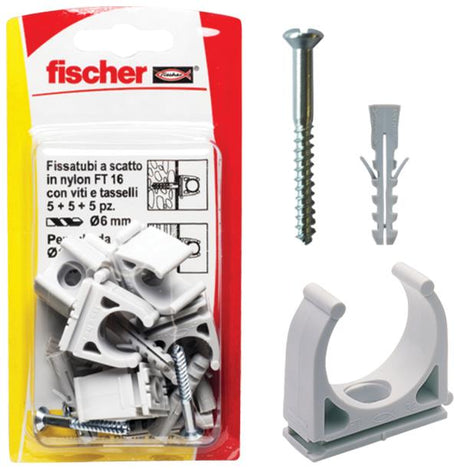 FISCHER Clip fissatubo FT 32 K (1 Pz.)