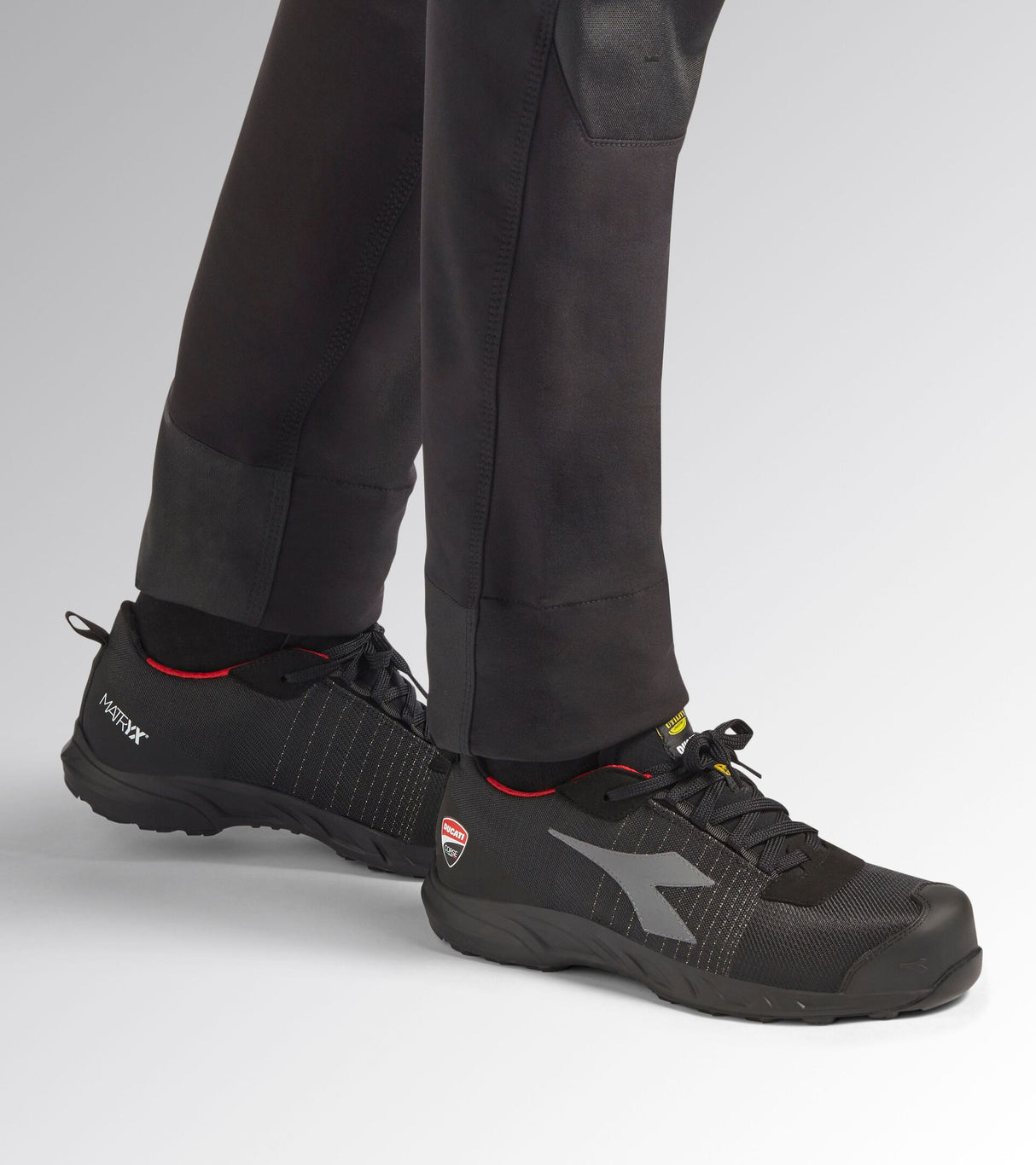 Diadora Utility FLY MOTOR MTX LOW S3L FO SR HRO SC ESD - Scarpa antinfortunistica bassa - Diadora Utility x Ducati Corse