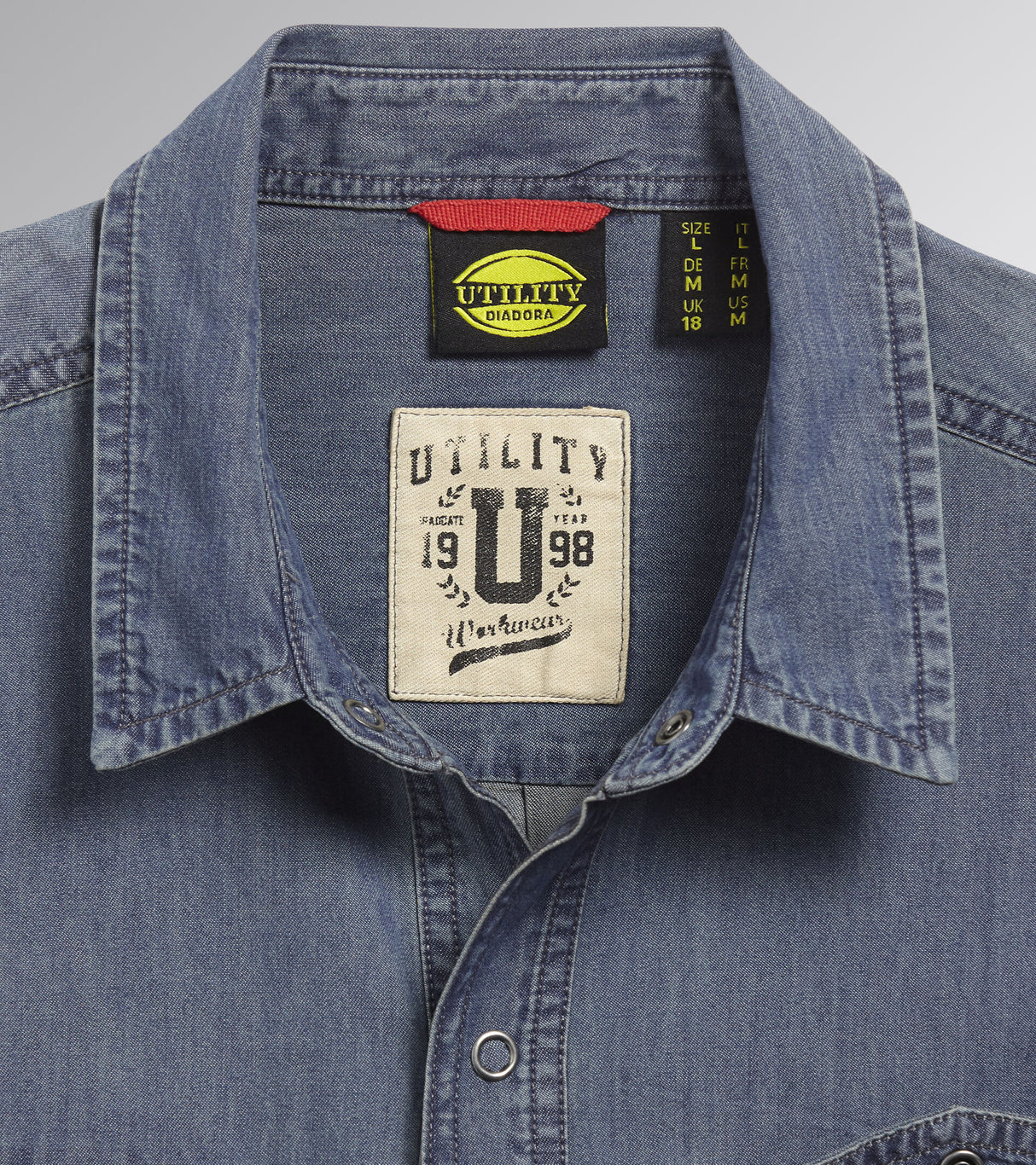 Diadora Utility SHIRT DENIM - Camicia da lavoro