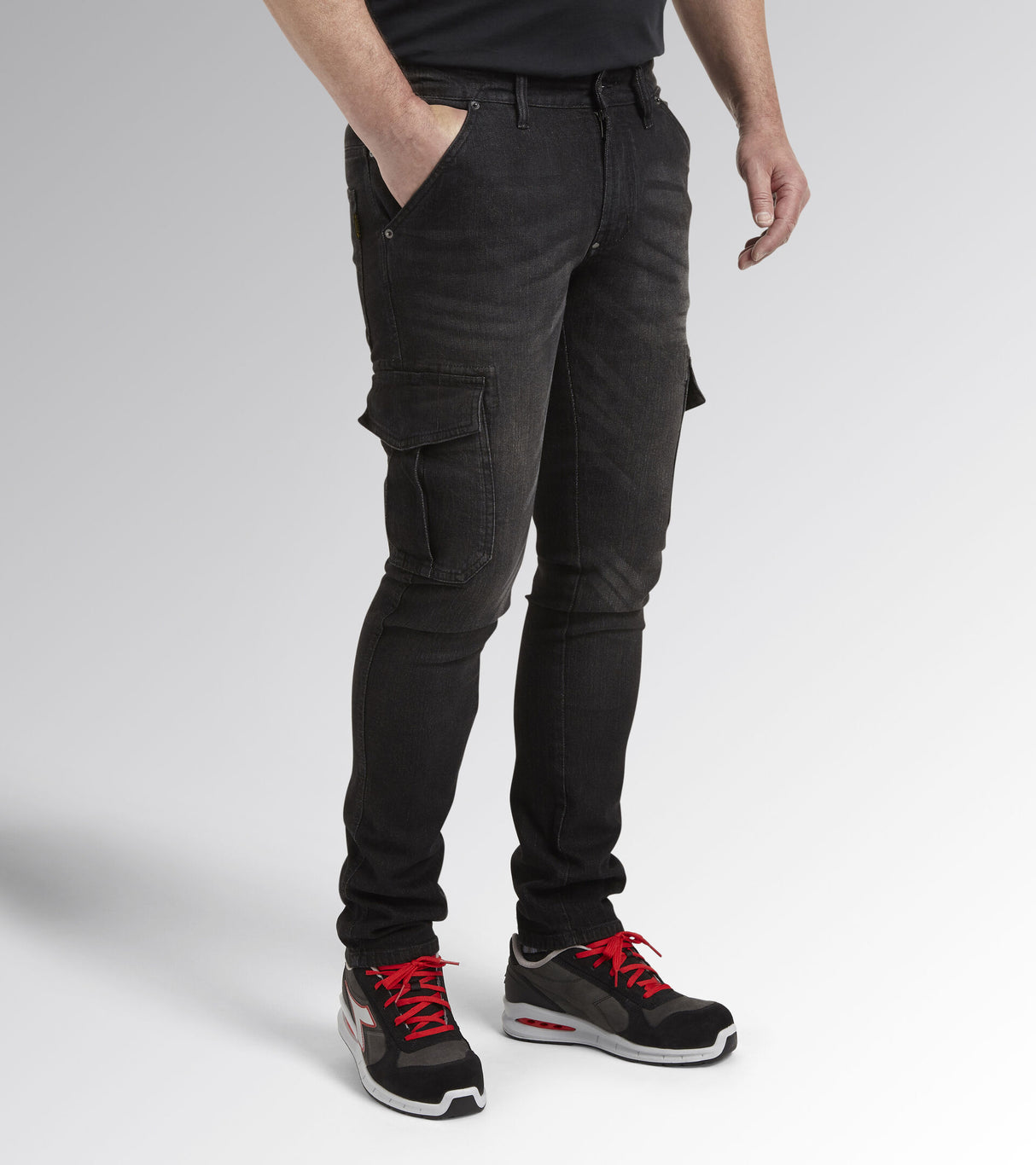 Diadora Utility PANT STONE CARGO - Pantaloni jeans da lavoro