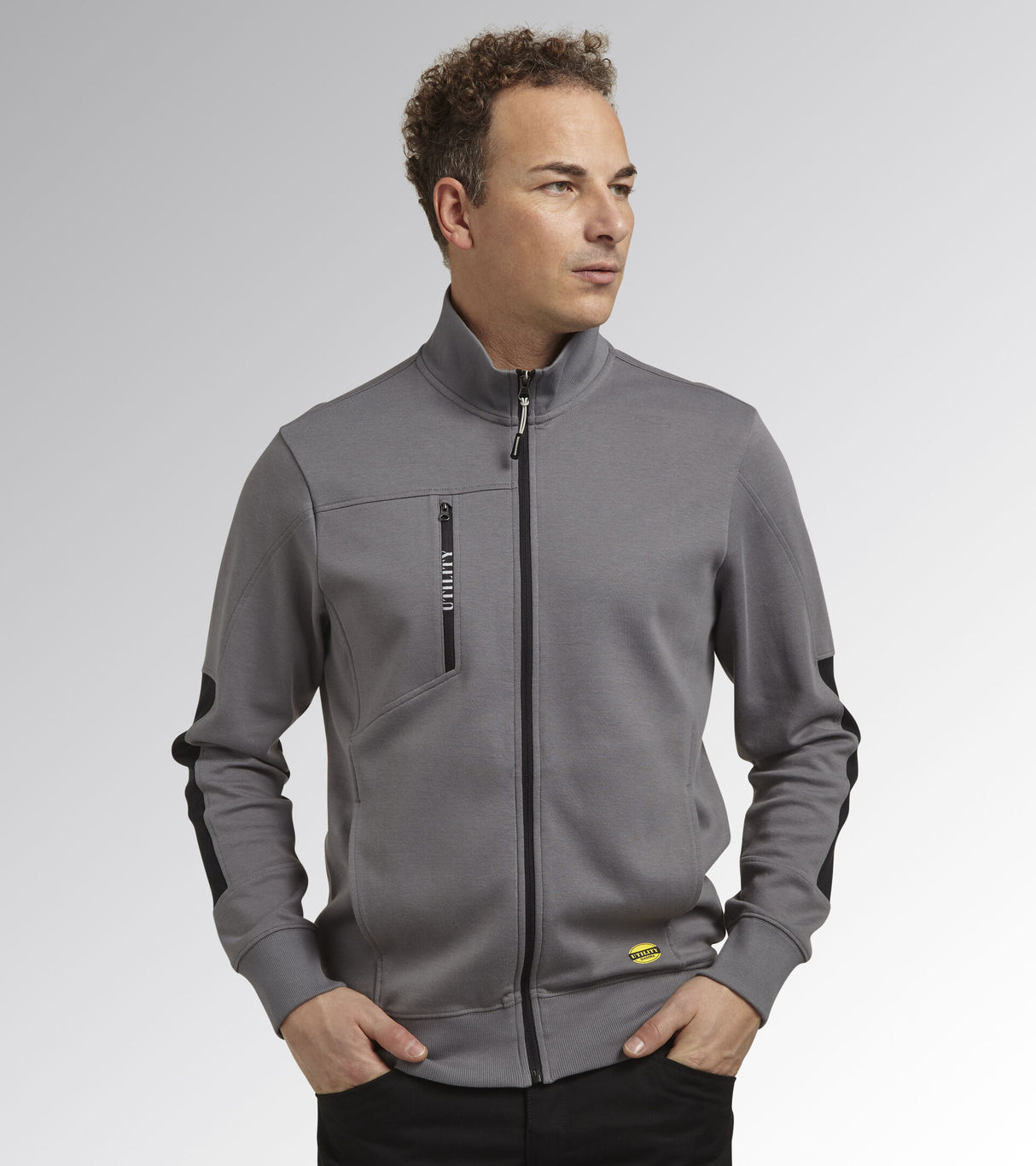 Diadora Utility SWEATSHIRT ZIP LITEWORK - Felpa da lavoro