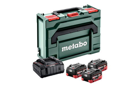 Metabo Set di base 3 x LiHD 5,5 Ah + metaBOX 145