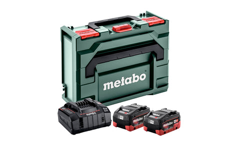 Metabo Set di base 2 x LiHD 5,5 Ah + metaBOX 145