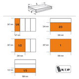 Beta Cassettiera porta attrezzi con 8 cassetti