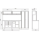 Beta Combinazione arredo officina RSC55