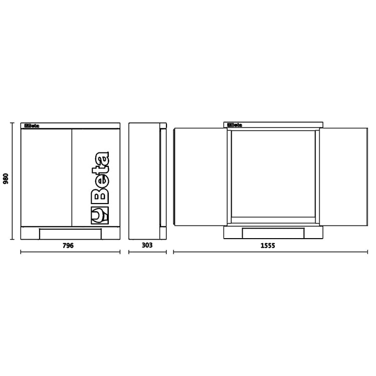 Beta Armadietti Cargo linea RSC55