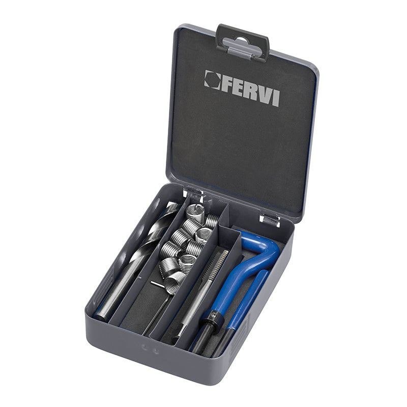 Fervi Kit riparazione filetti bsw f-coil - E011/BSW1/4