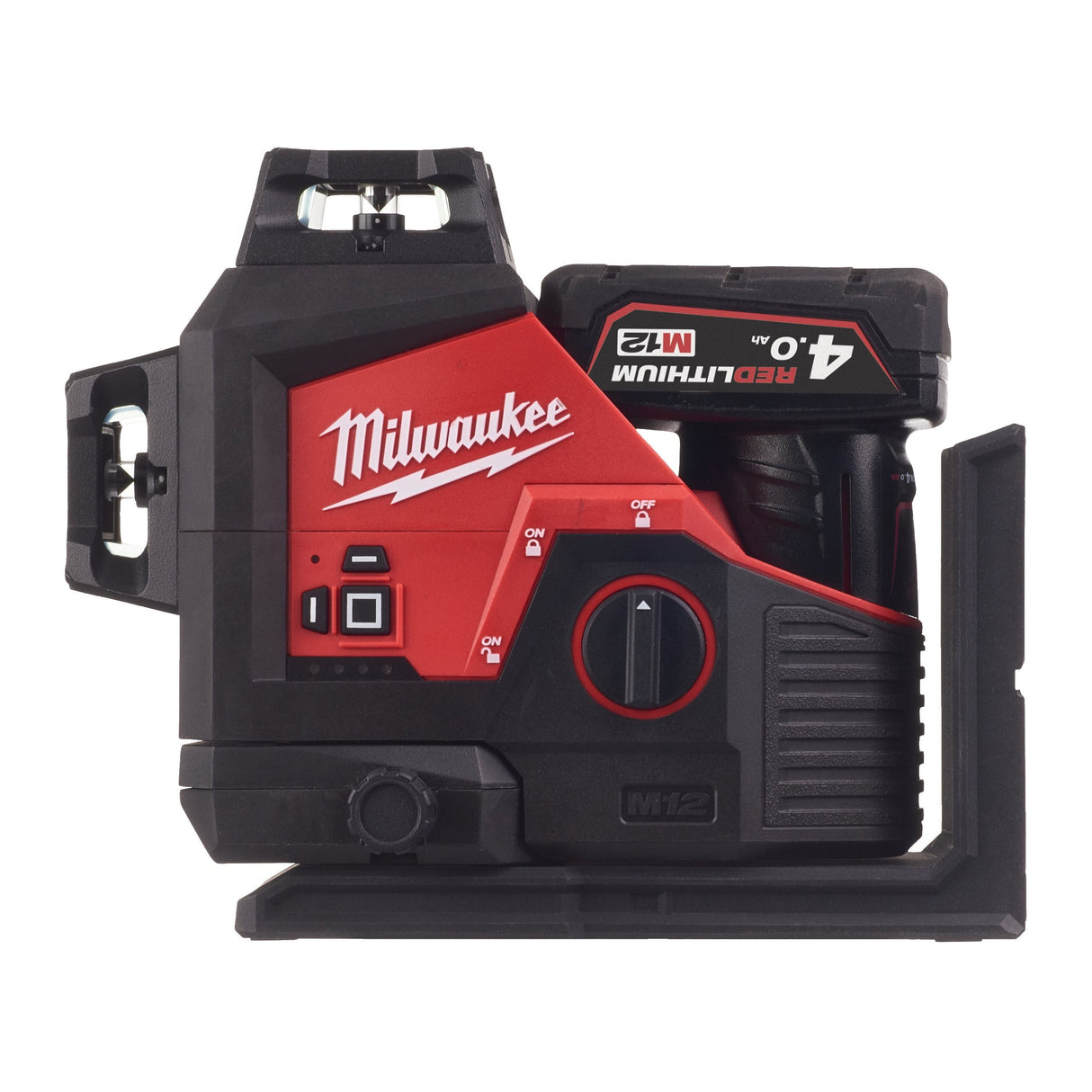 MILWAUKEE Laser lineare Verde M12™ a 3 linee 360° a batteria  3PL-401C