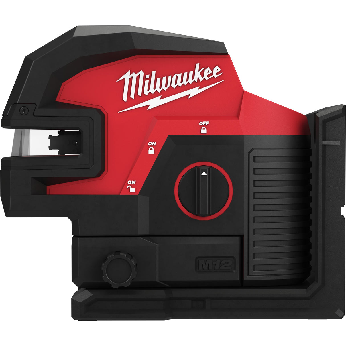 MILWAUKEE Laser lineare Verde M12™ a 2 linee con 4 punti piombo a batteria 3PLKIT-401P