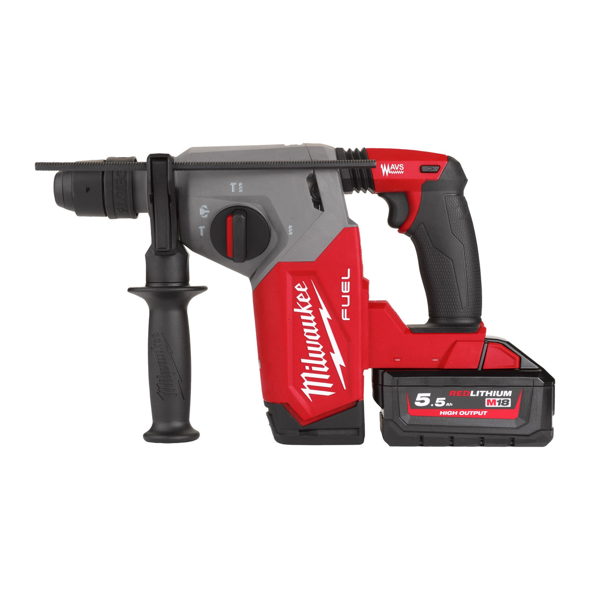 MILWAUKEE Tassellatore SDS-Plus 26 mm a batteria con mandrino FIXTEC™ M18 FUEL™ FHX-552X