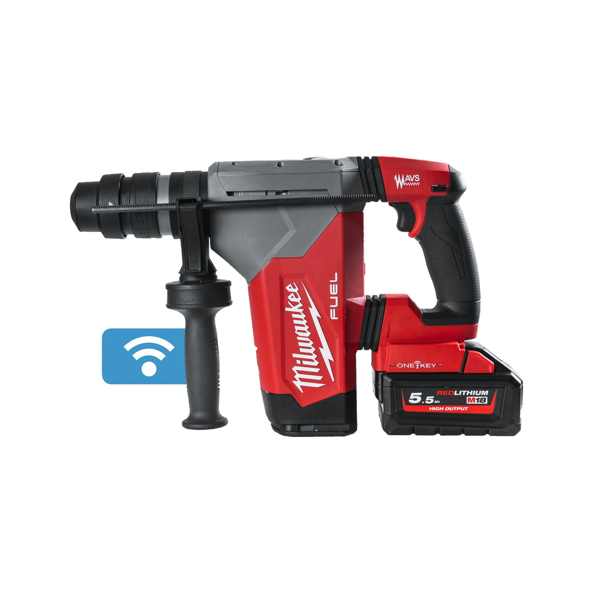 MILWAUKEE Tassellatore SDS-Plus 32 mm a batteria ad alta potenza con mandrino FIXTEC™ M18 FUEL™ ONE-KEY™ ONEFHPX-552X