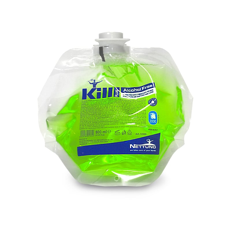 Nettuno Kill Plus T-S800 ricarica da 800 ml per T-Small Dispenser (Foam/Spray)