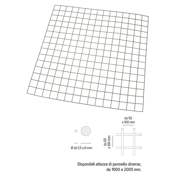 ARMEDIL - Rete elettrosaldata standard