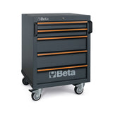 Beta Cassettiera mobile con 5 cassetti per arredo officina C45PRO