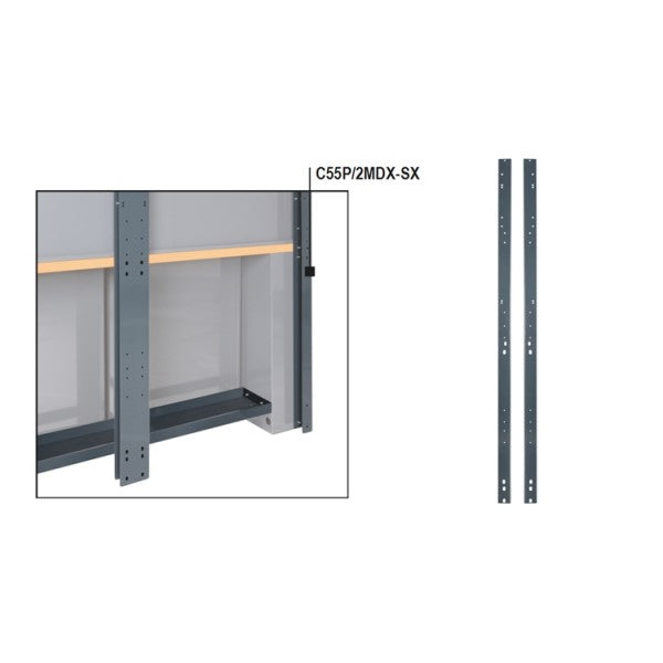 Beta Coppia di montanti DX-SX pareti