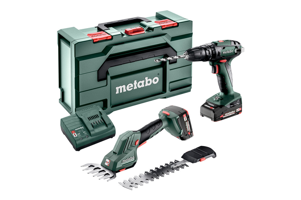 Metabo Macchine a batteria nel kit Combo Set 2.2.4 18V 18V metaBOX 165 L SB 18 + SGS 18 LTX Q