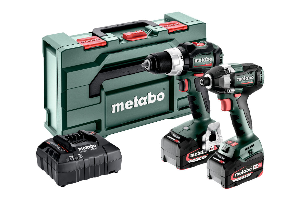 Metabo Macchine a batteria nel kit Combo Set 2.8.4 18V 18V metaBOX 145 L BS 18 LT BL + SSD 18 LT 200 BL