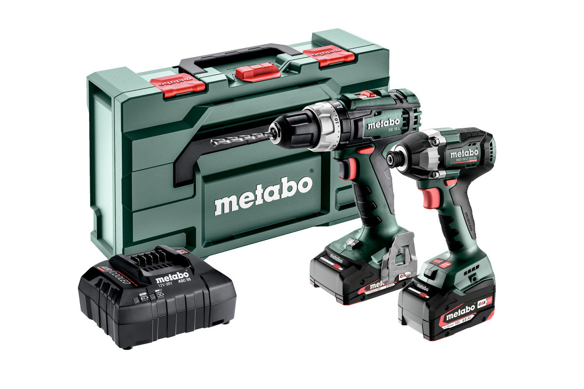 Metabo Macchine a batteria nel kit Combo Set 2.8.6 18V 18V metaBOX 145 L SB 18 L + SSD 18 LT 200 BL