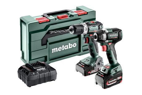 Metabo Macchine a batteria nel kit Combo Set 2.9.2 18V 18V metaBOX 145 L BS 18 L BL + SSW 18 LT 300 BL