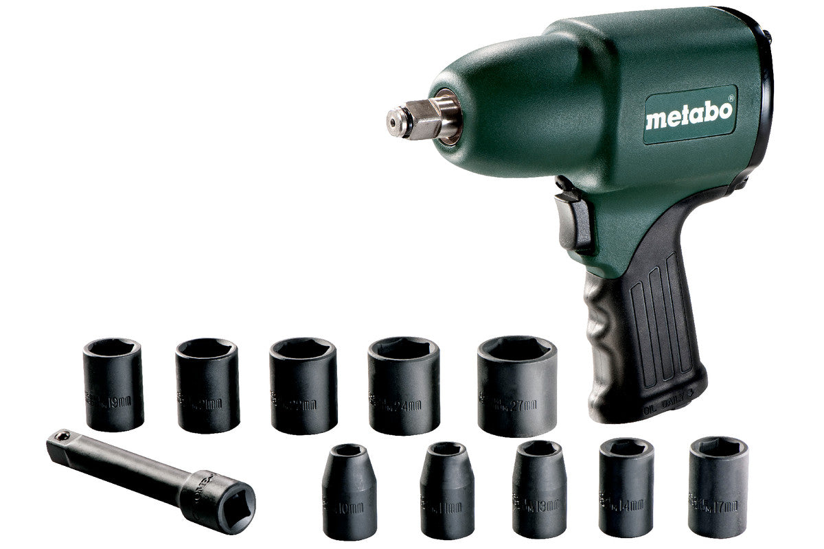 Metabo Avvitatore a massa battente ad aria compressa DSSW 360 Set 1/2" Valigetta in plastica