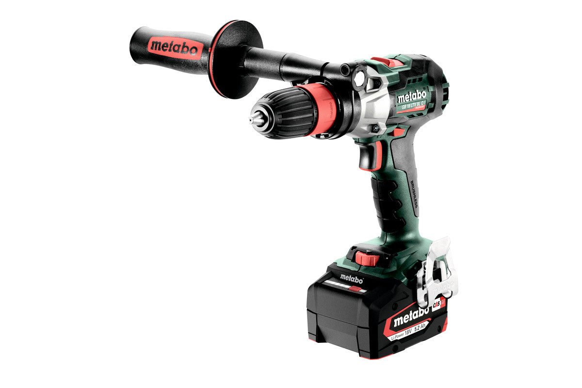 Metabo Maschiatrice a batteria GB 18 LTX BL Q I 18V 2x5.2Ah Li-Power Caricabatteria ASC 55 metaBOX 145 L