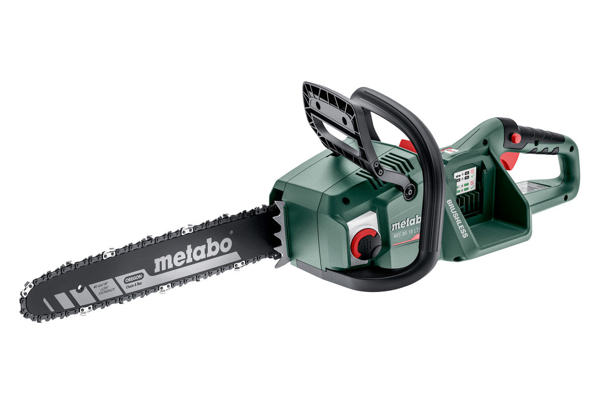 Metabo Sega a catena a batteria MS 36-18 LTX BL 40 18V Scatola di cartone