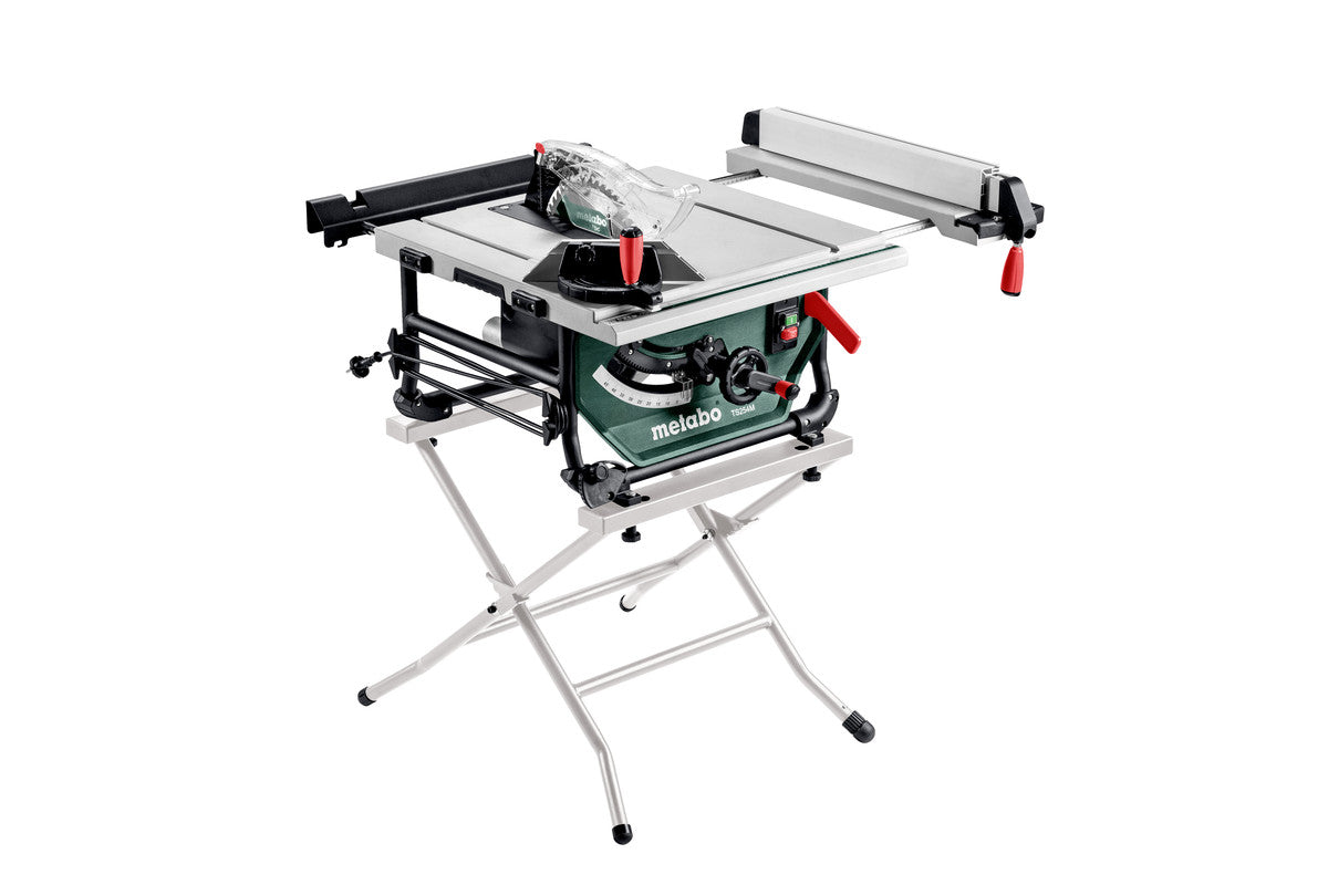 Metabo Sega circolare da banco TS 254 M Set Scatola di cartone con cavalletto-basamento TSU