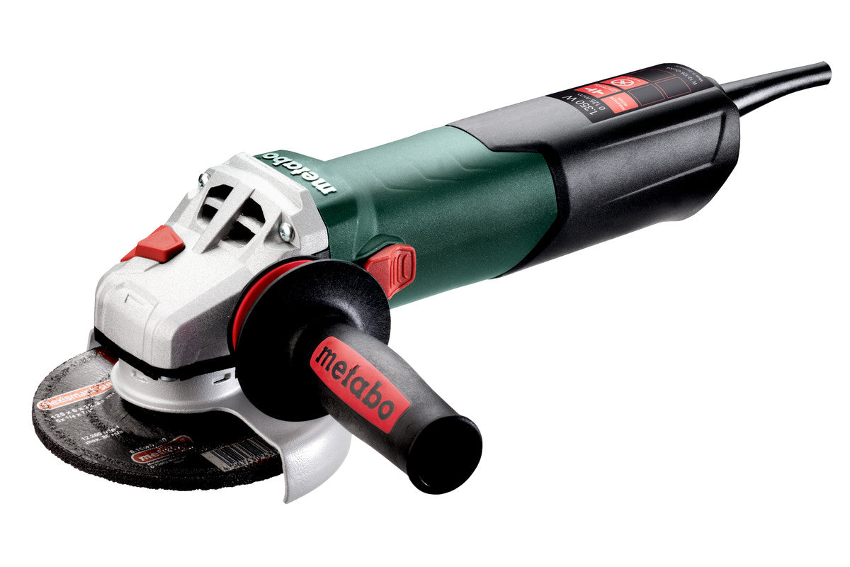 Metabo Smerigliatrice angolare W 13-125 Quick Scatola di cartone- con ghiera autoserrante