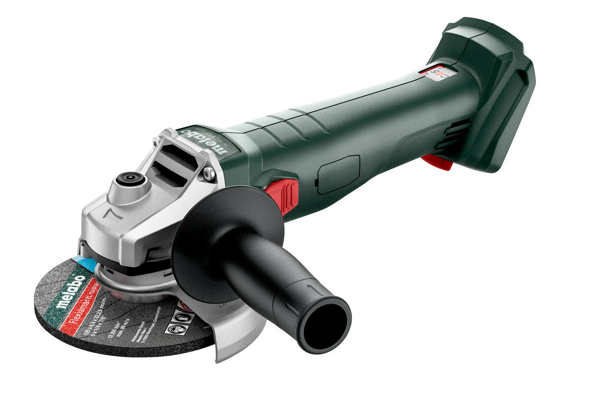 Metabo Smerigliatrice angolare a batteria W 18 L 9-125 Quick 18V metaBOX 165 L con ghiera autoserrante