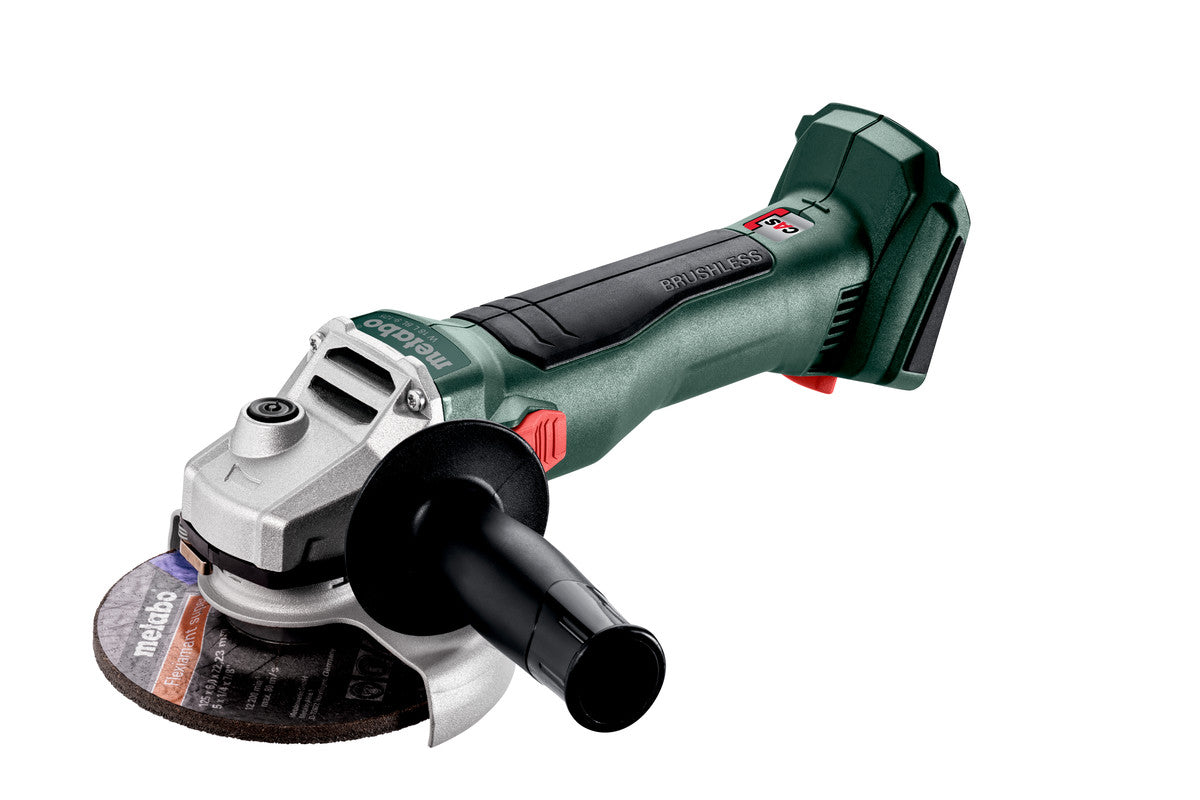 Metabo Smerigliatrice angolare a batteria W 18 L BL 9-125 18V metaBOX 165 L