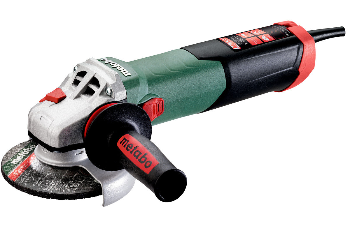 Metabo Smerigliatrice angolare WE 19-125 Q M-Brush Scatola di cartone- con ghiera autoserrante