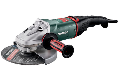 Metabo Smerigliatrice angolare WEPBA 24-230 MVT Quick Scatola di cartone con freno, ghiera autoserrante, impugnatura principale girevole, interruttore uomo presente