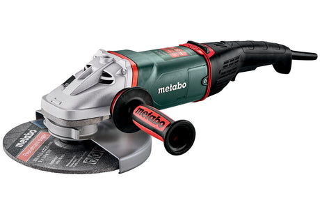 Metabo Smerigliatrice angolare WEPBA 26-230 MVT Quick Scatola di cartone con freno, ghiera autoserrante, impugnatura principale girevole, interruttore uomo presente