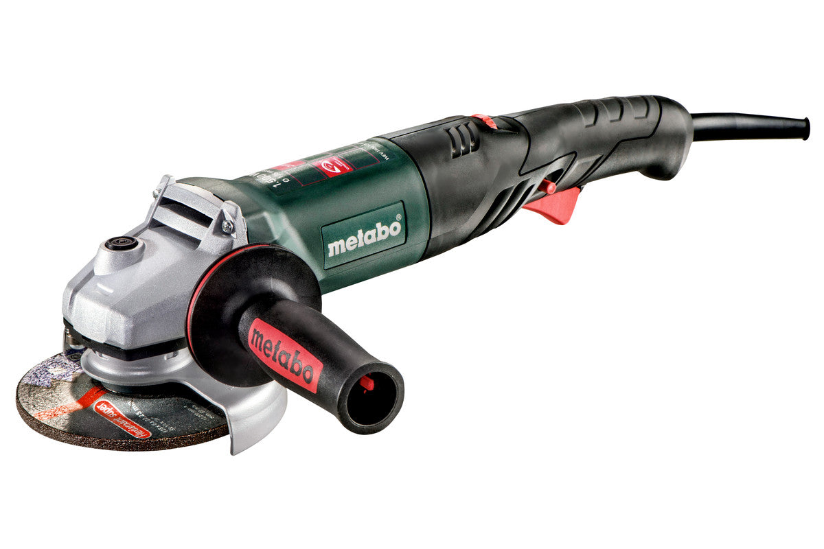 Metabo Smerigliatrice angolare WEV 1500-125 RT Scatola di cartone- con regolazione del numero di giri