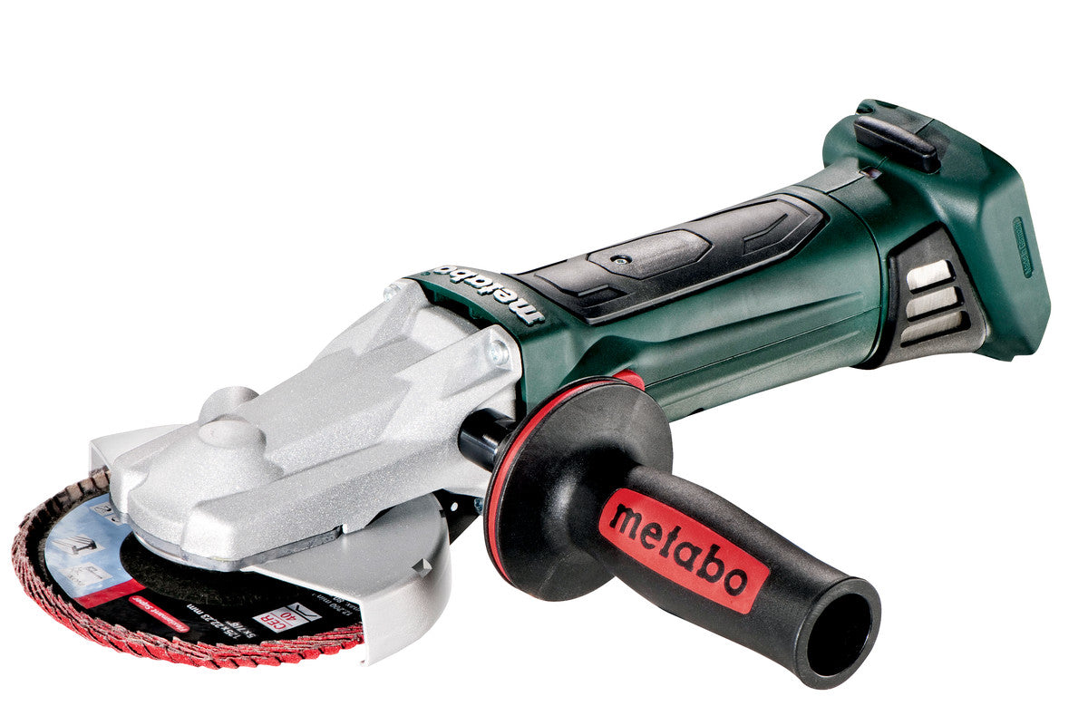 Metabo Smerigliatrice angolare a testa ribassata a batteria WF 18 LTX 125 Quick 18V metaBOX 165 L - Olivieri Ferramenta srl