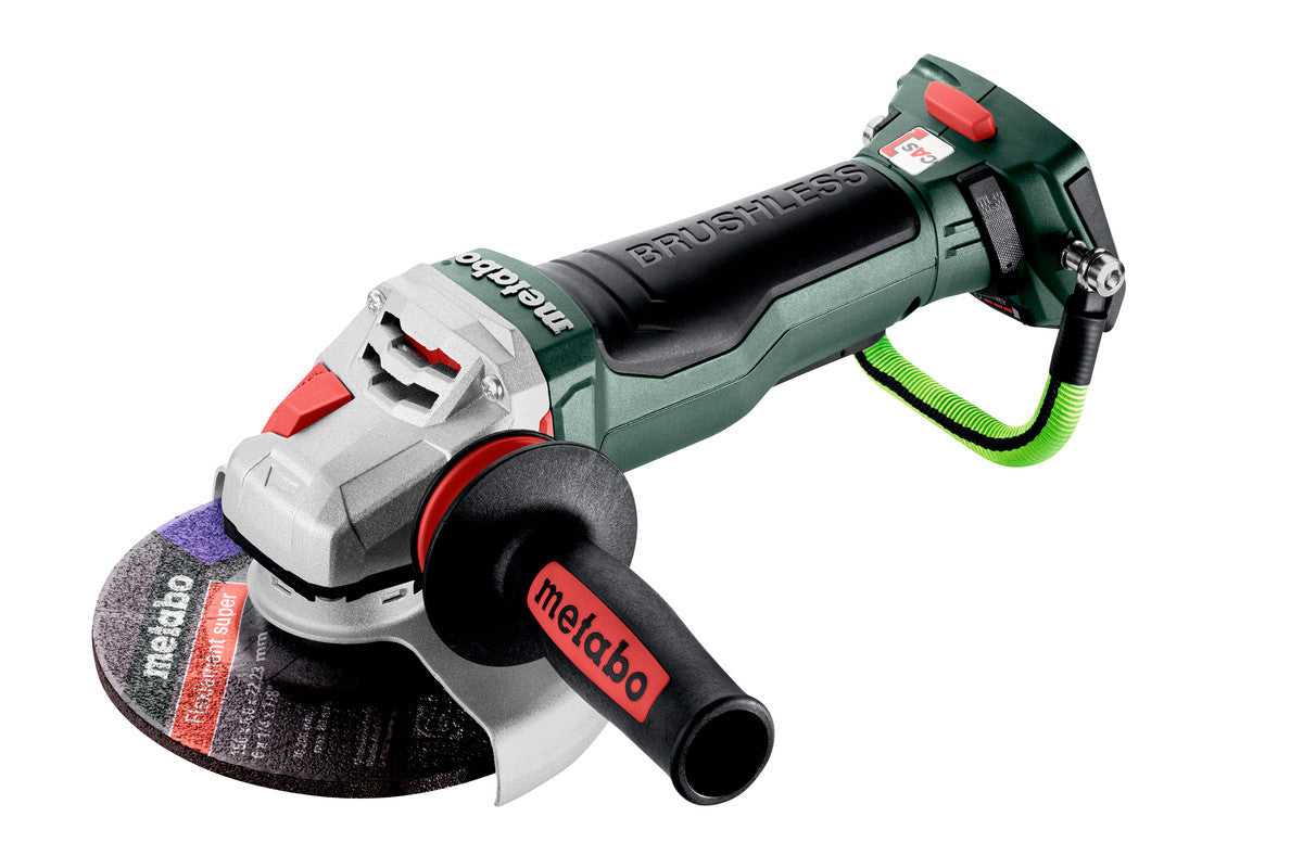 Metabo Smerigliatrice angolare a batteria WPBA 18 LTX BL 15-150 Quick DS 18V metaBOX 165 L con freno ghiera autoserrante